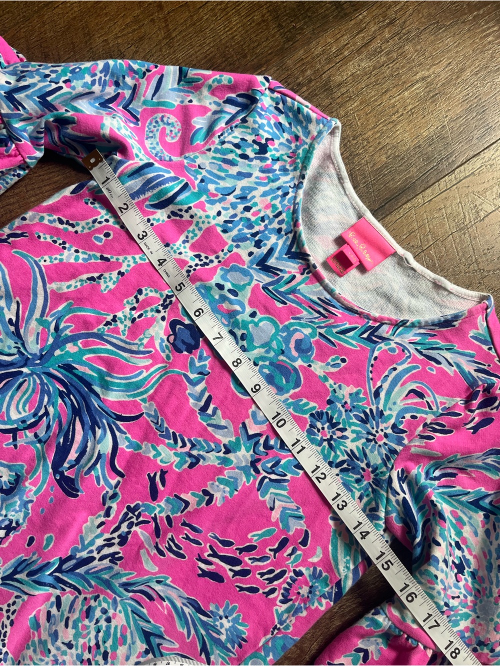 Lilly Pulitzer Sorrento Dress New Kids‎ On The Dock girls size large - Picture 3 of 10